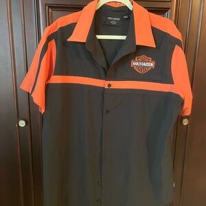 Harley-Davidson CoolCare Large button up shirt